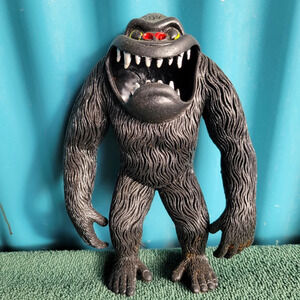 Vintage Gigantor Rubber Gorilla Black Oily